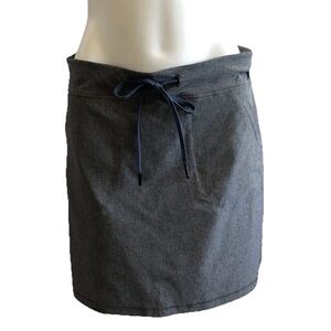 Aventura Kya Skort Woman’s Golf Skort SMALL Gray Attached Shorts Pockets NWT